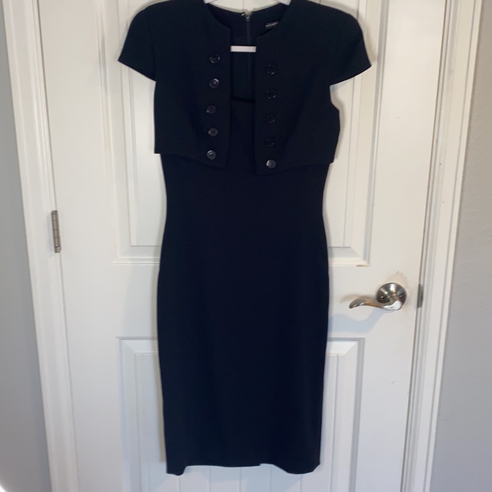NWT Alexander McQueen Dark Navy Dress